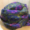 Echarpe laine Oscar vert et fushia – Image 2