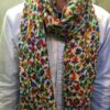 Echarpe laine Matthew fleurs – Image 3