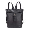 Sac à dos cuir noir George