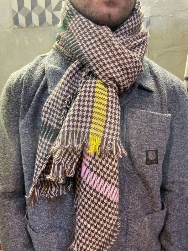 écharpe hiver maille Brit