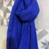 Écharpe unie Royal Blue