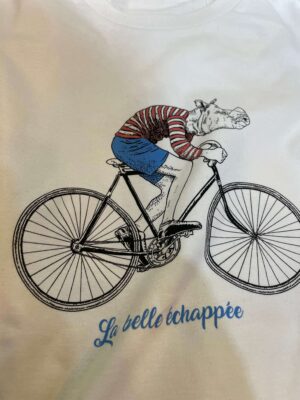 tshirt Vélo la belle échappée