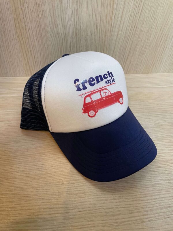 Casquette French Style Bleu/Blanc